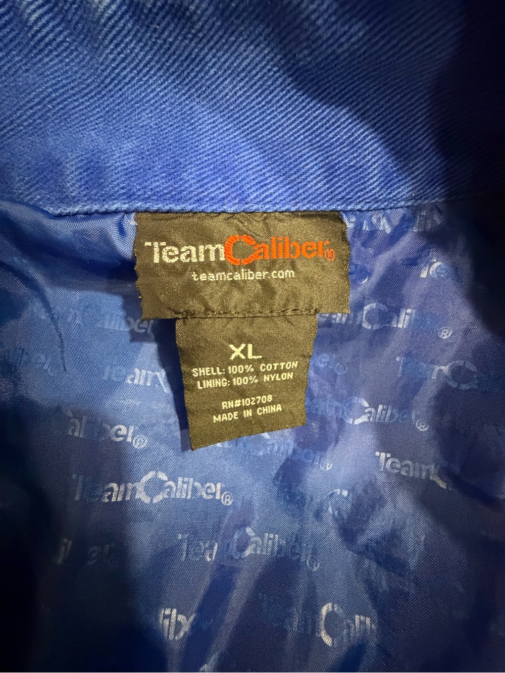 Blue & White Racing Jacket - Men's - Picture 15 of 16